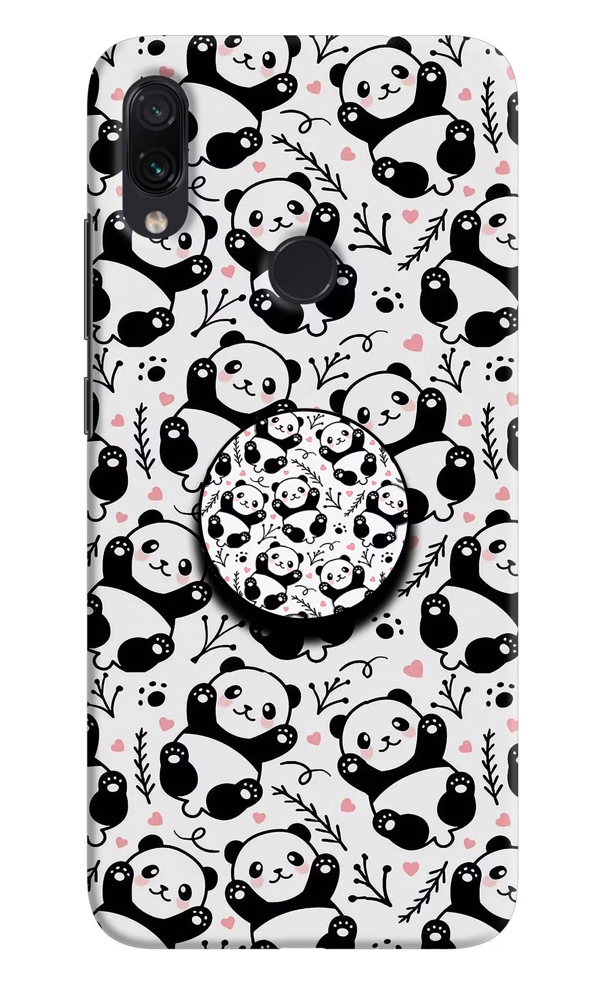 Cute Panda Redmi Note 7 Pro Pop Case by Casekaro