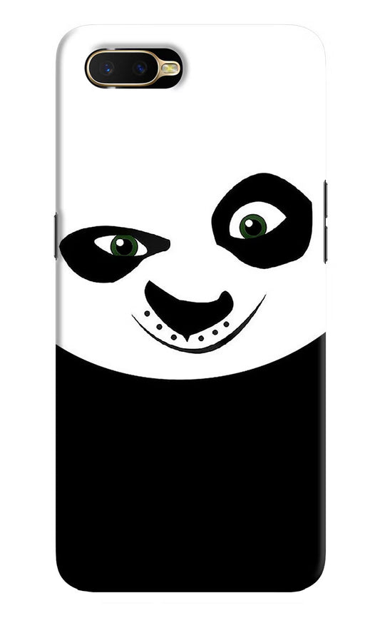 Panda Oppo K1 Hard Case Back Cover by Casekaro