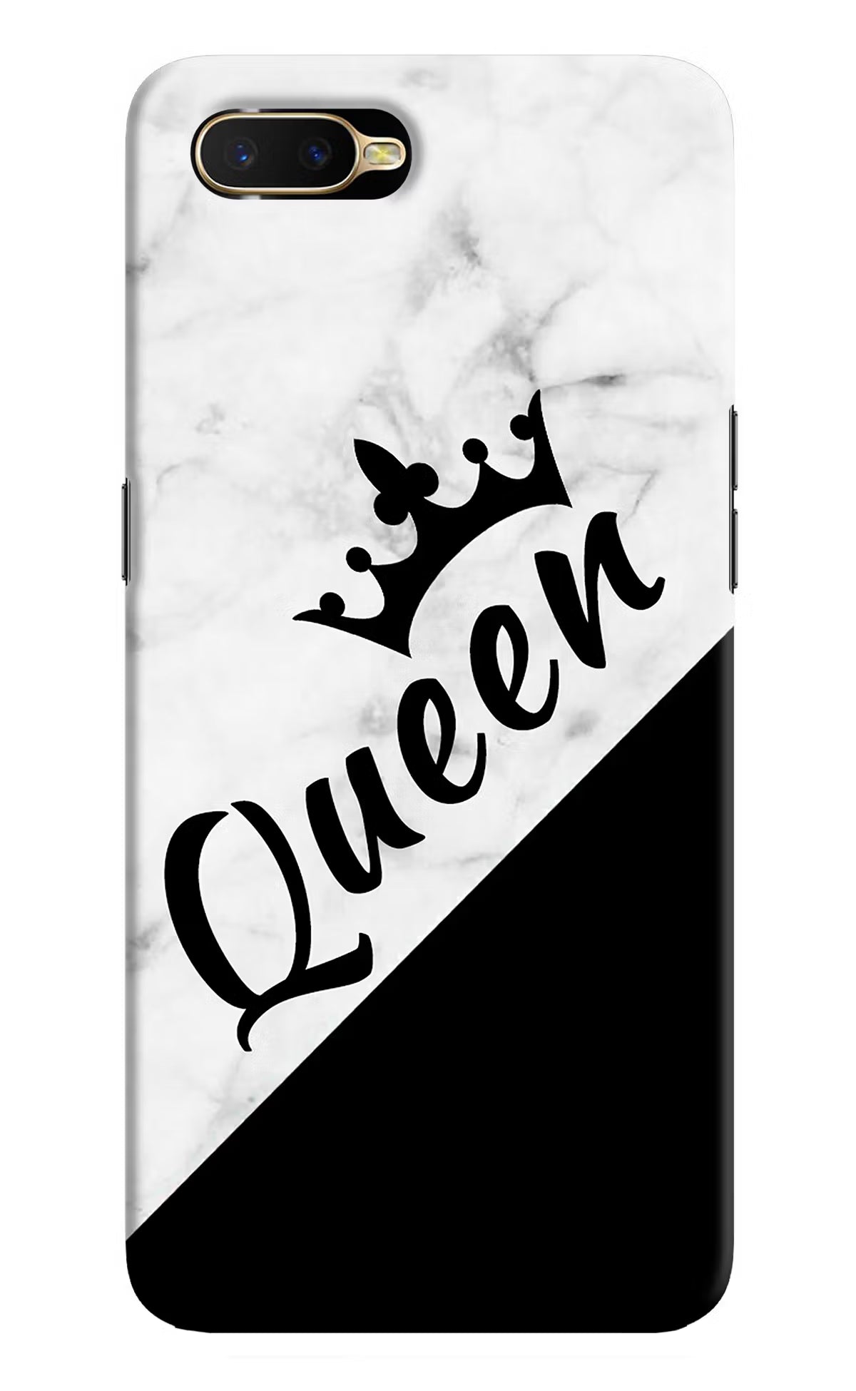 Queen Oppo K1 Hard Case Back Cover by Casekaro