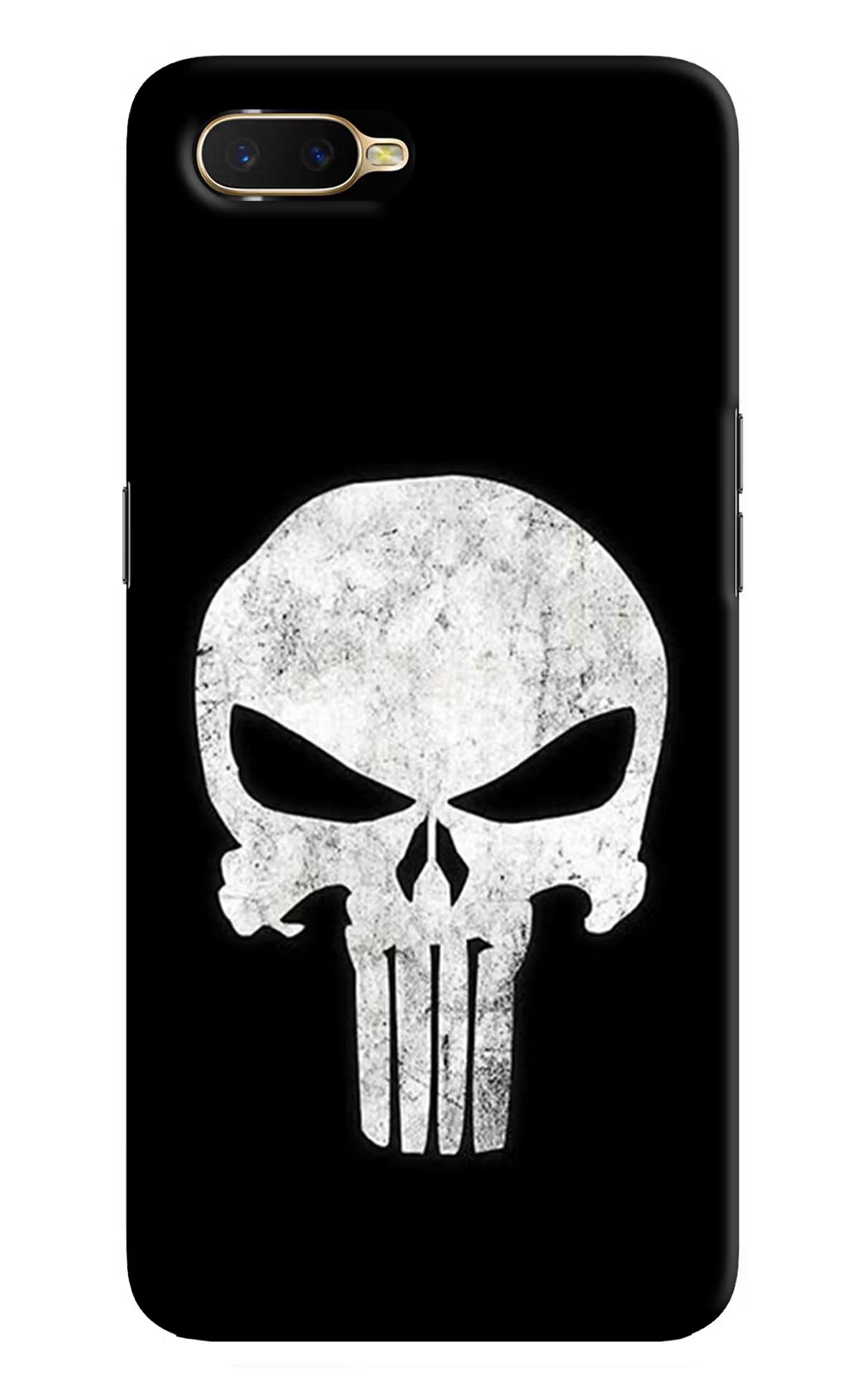 Punisher Skull Oppo K1 Hard Case Back Cover by Casekaro