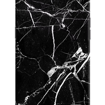 Black Marble Pattern Oppo K1 Hard Case Back Cover by Casekaro