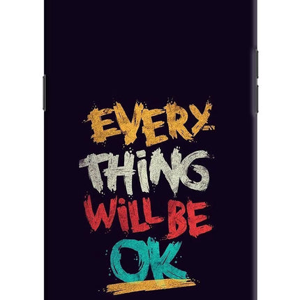 Everything Will Be Ok Oppo K1 Hard Case Back Cover by Casekaro