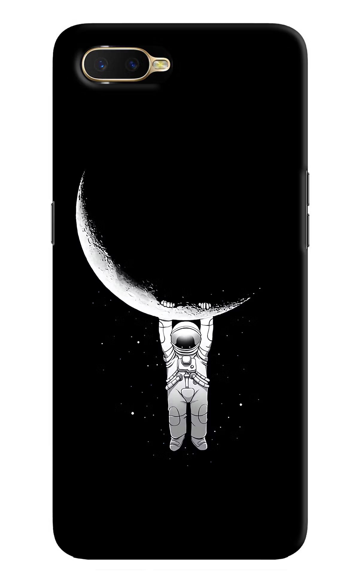 Moon Space Oppo K1 Hard Case Back Cover by Casekaro