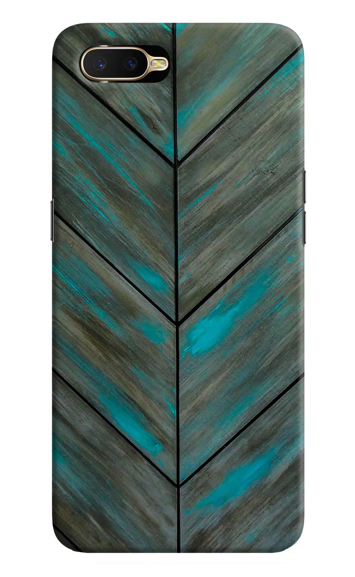 Pattern Oppo K1 Hard Case Back Cover by Casekaro