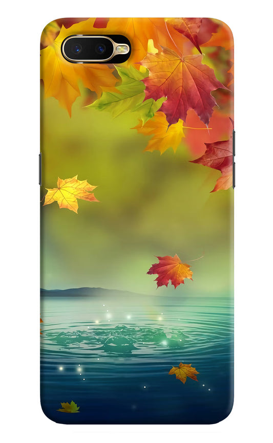 Flowers Oppo K1 Hard Case Back Cover by Casekaro