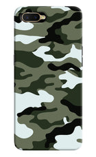 Camouflage Oppo K1 Hard Case Back Cover by Casekaro