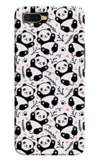 Cute Panda Oppo K1 Hard Case Back Cover by Casekaro