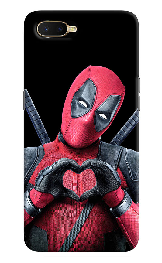 Deadpool Oppo K1 Hard Case Back Cover by Casekaro