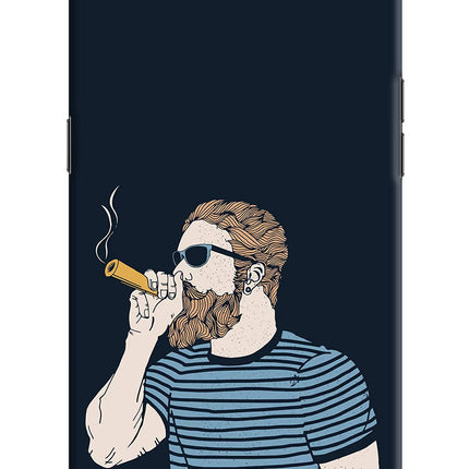 Smoking Oppo K1 Hard Case Back Cover by Casekaro