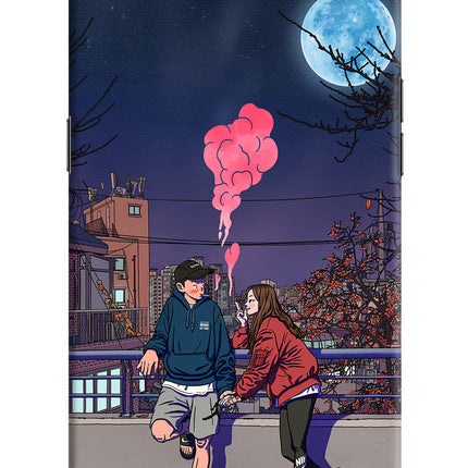 Chilling Couple Oppo K1 Hard Case Back Cover by Casekaro