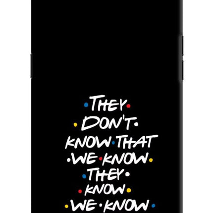 FRIENDS Dialogue Oppo K1 Hard Case Back Cover by Casekaro