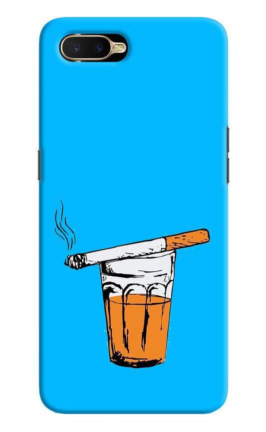 Chai Sutta Oppo K1 Hard Case Back Cover by Casekaro
