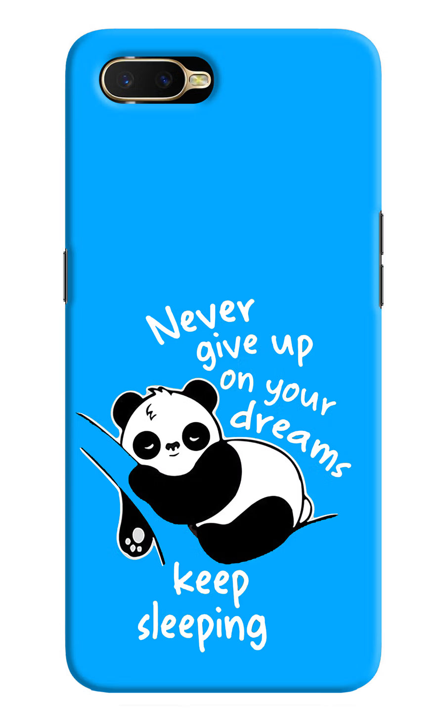 Keep Sleeping Oppo K1 Back Cover, Hard case