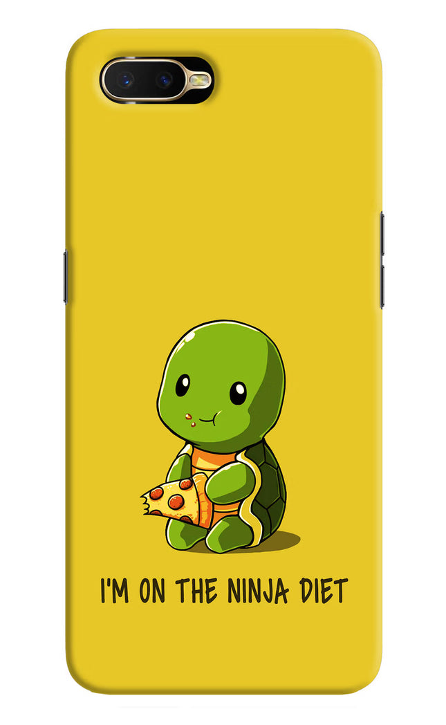I'm on Ninja Diet Oppo K1 Hard Case Back Cover by Casekaro