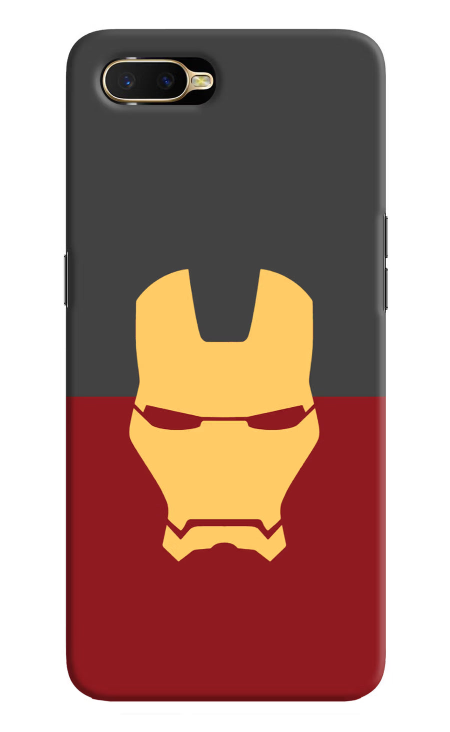 Ironman Oppo K1 Back Cover, Hard case