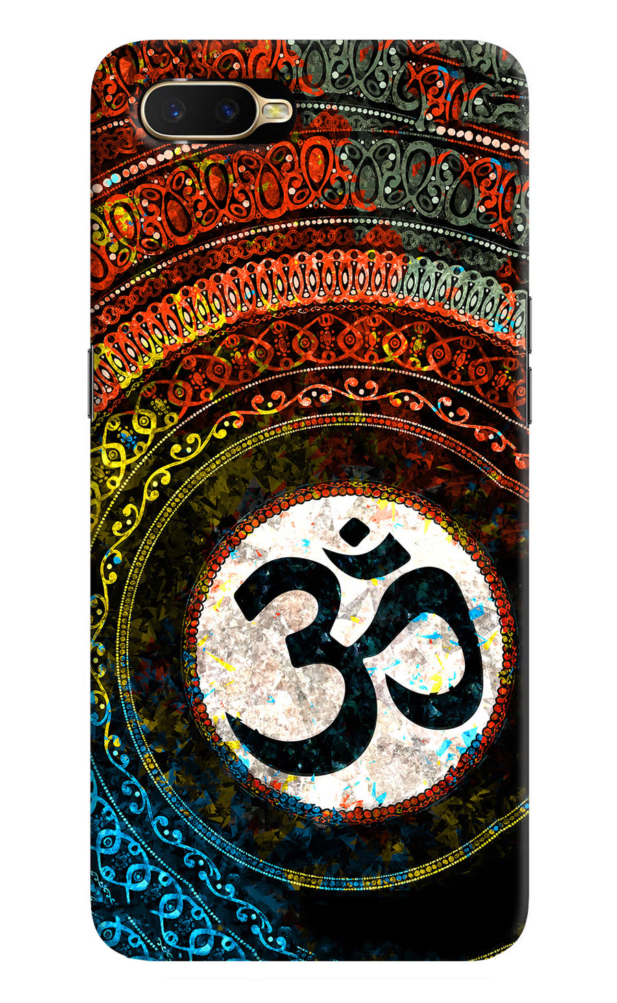 Om Cultural Oppo K1 Back Cover, Hard case