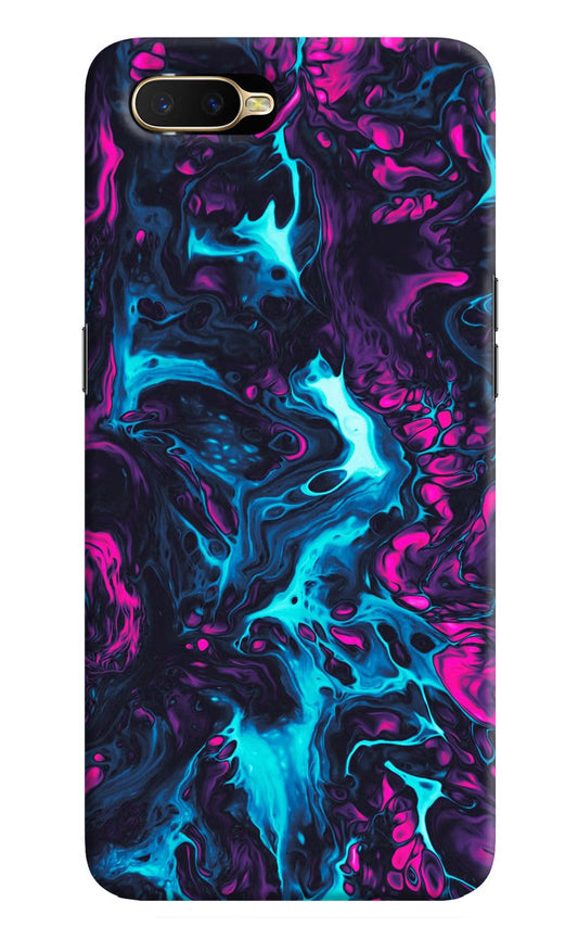 Abstract Oppo K1 Hard Case Back Cover by Casekaro
