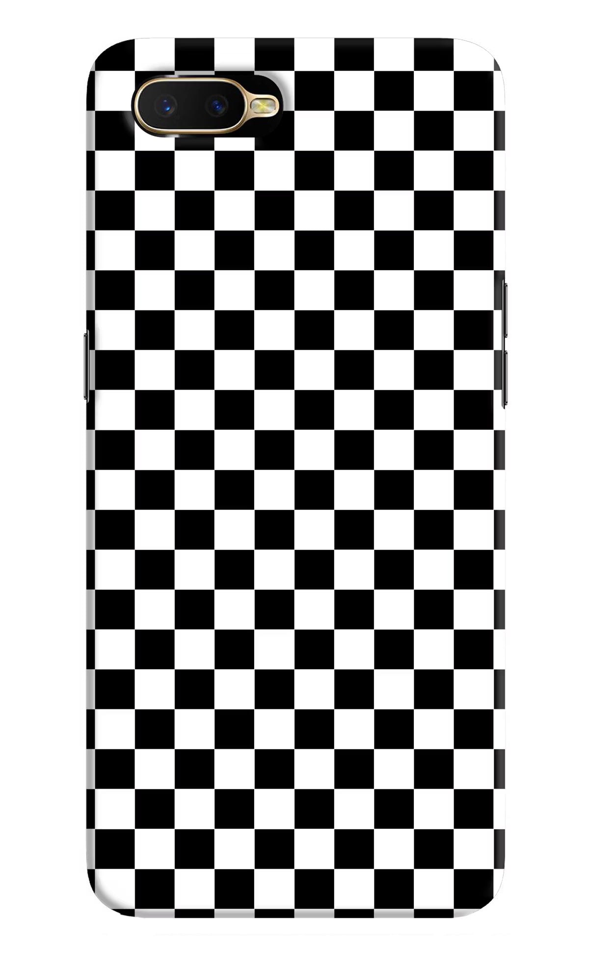 Chess Board Oppo K1 Hard Case Back Cover by Casekaro