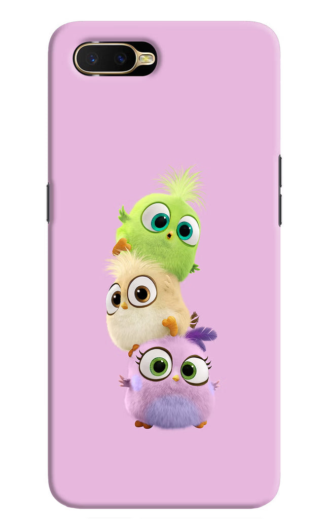 Cute Little Birds Oppo K1 Hard Case Back Cover by Casekaro