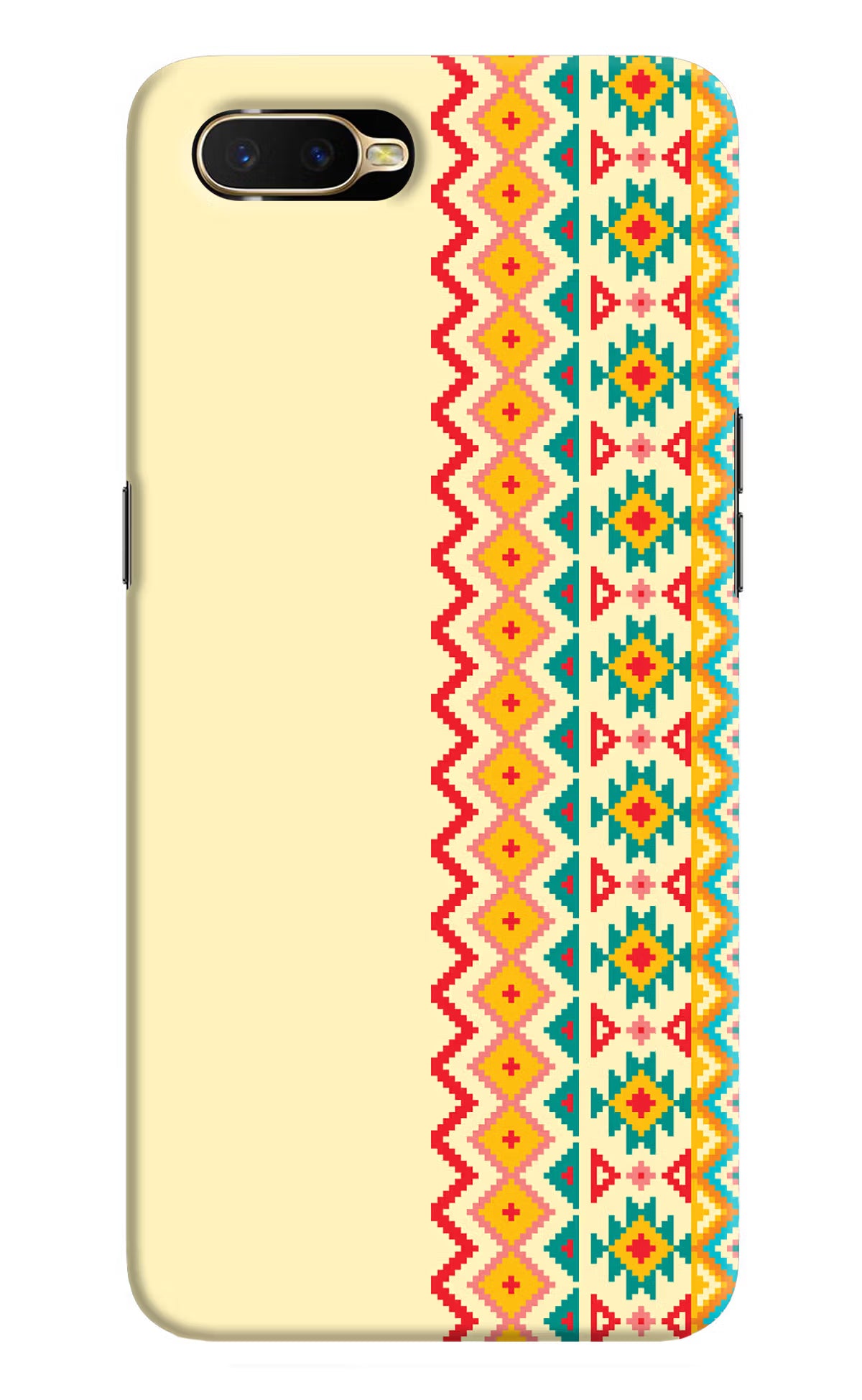 Ethnic Seamless Oppo K1 Hard Case Back Cover by Casekaro