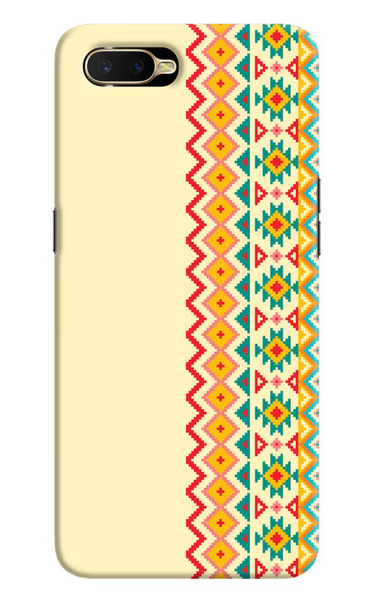 Ethnic Seamless Oppo K1 Hard Case Back Cover by Casekaro