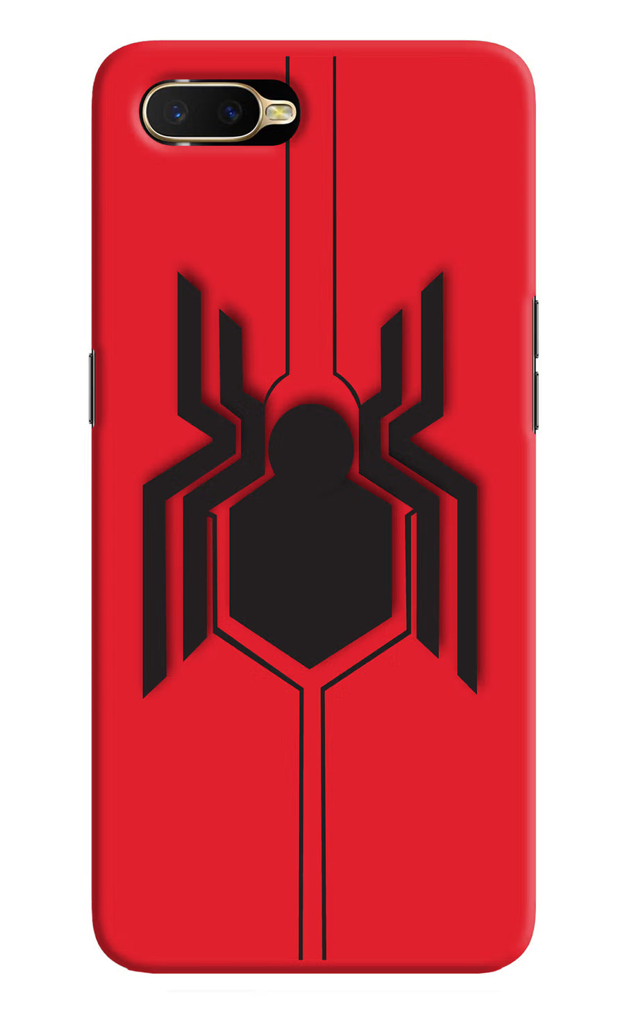 Spider Oppo K1 Back Cover, Hard case
