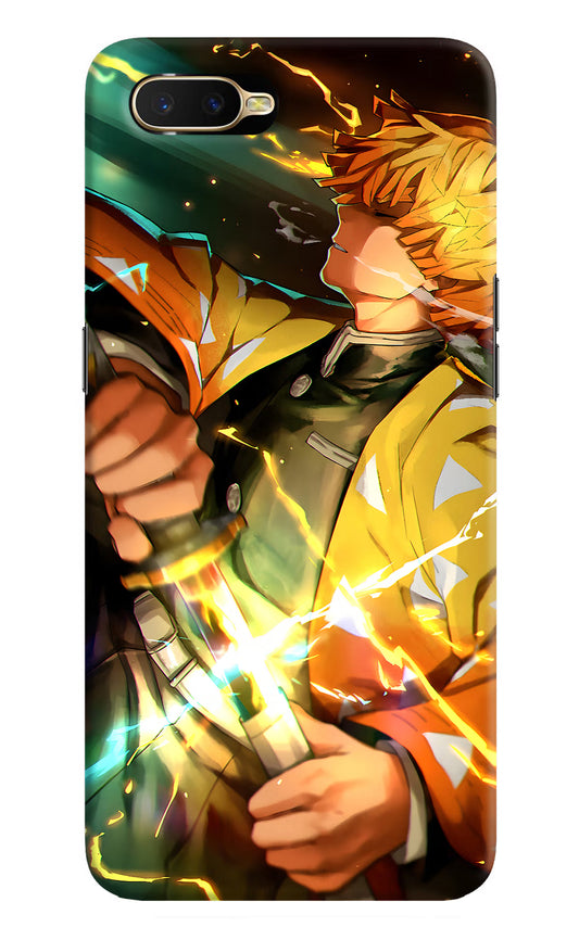 Demon Slayer Oppo K1 Hard Case Back Cover by Casekaro