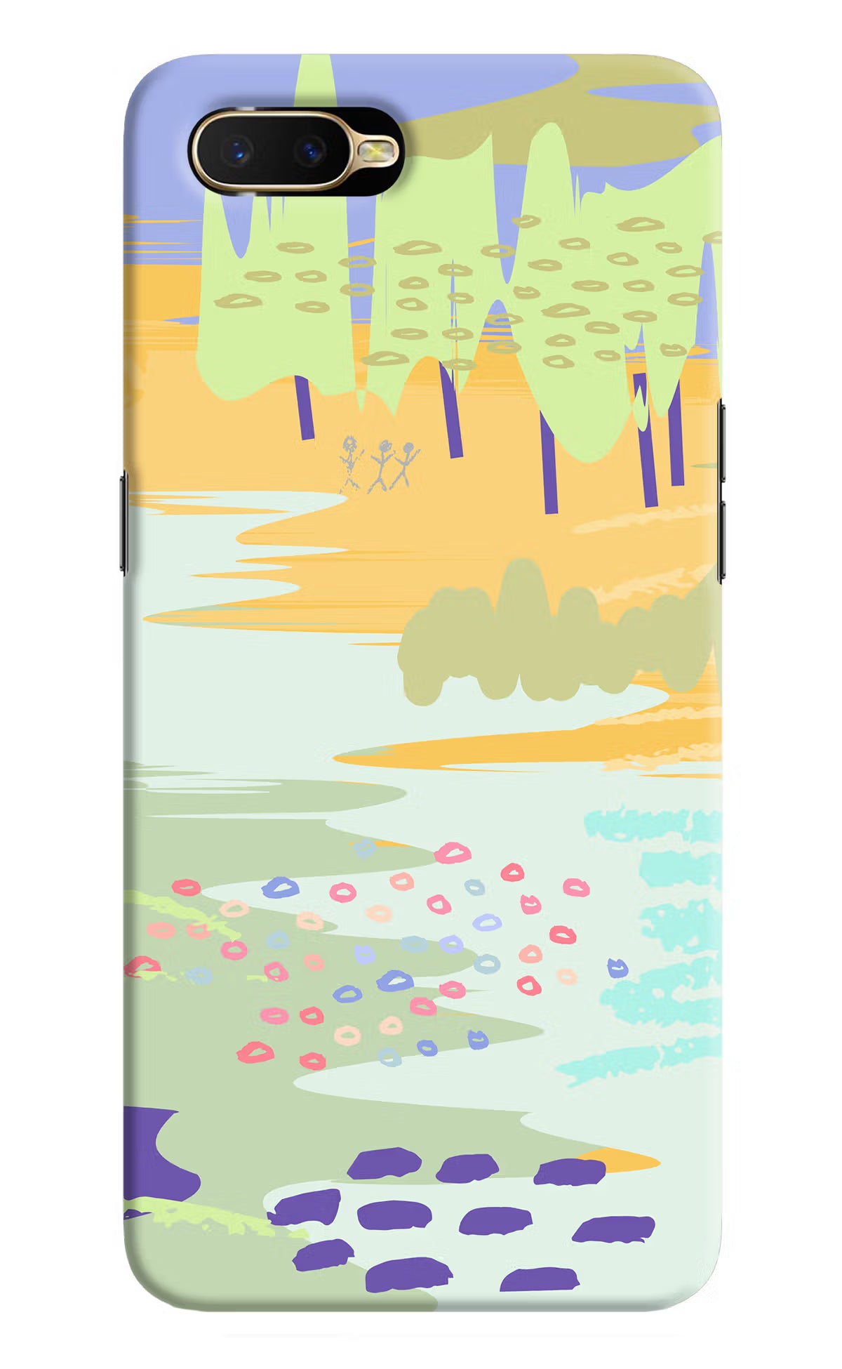 Scenery Oppo K1 Hard Case Back Cover by Casekaro