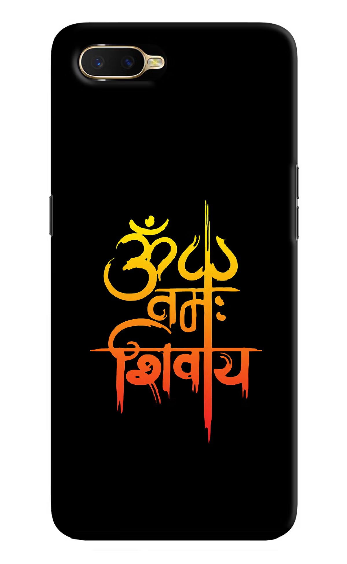 Om Namah Shivay Oppo K1 Hard Case Back Cover by Casekaro