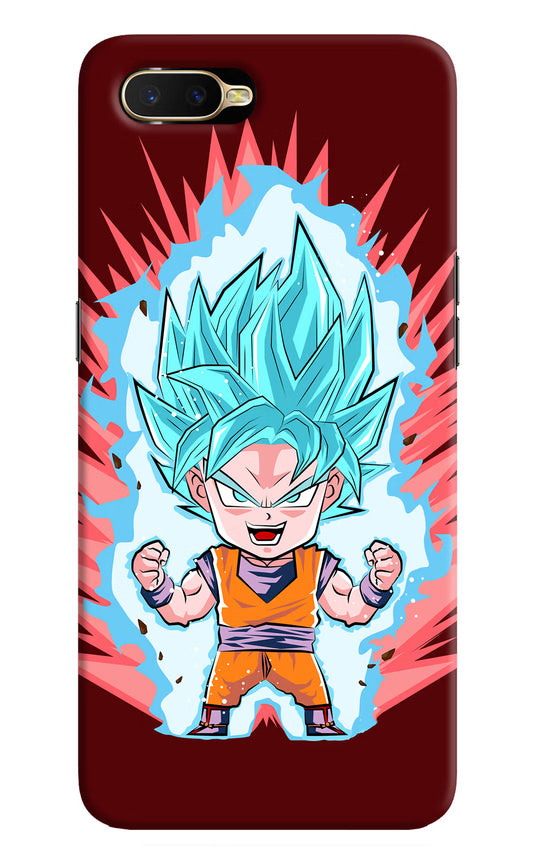Goku Little Oppo K1 Hard Case Back Cover by Casekaro