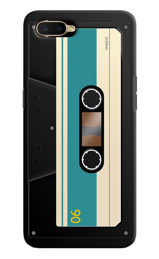 Cassette Oppo K1 Hard Case Back Cover by Casekaro