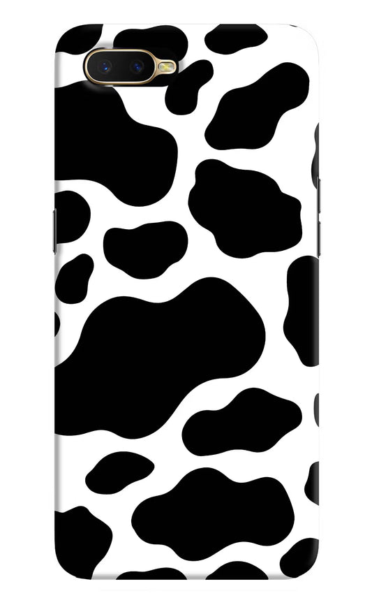 Cow Spots Oppo K1 Hard Case Back Cover by Casekaro