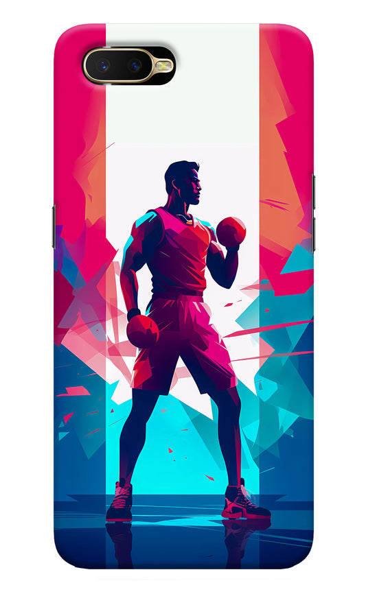 Champion Fighter (AI Generated) Oppo K1 Back Cover