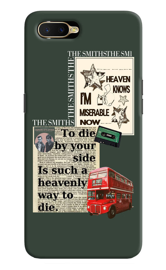 The Smiths Oppo K1 Hard Case Back Cover by Casekaro