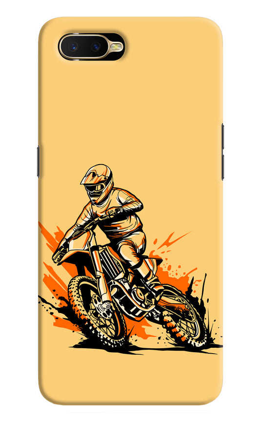 Off-Road Fury Oppo K1 Hard Case Back Cover by Casekaro