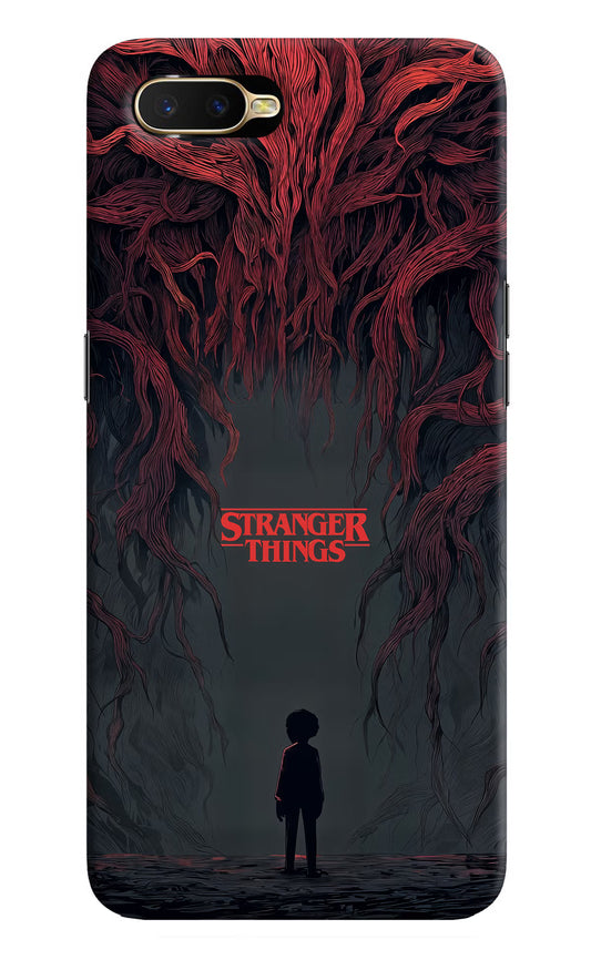 Ordinary Things Dark Side Oppo K1 Hard Case Back Cover by Casekaro
