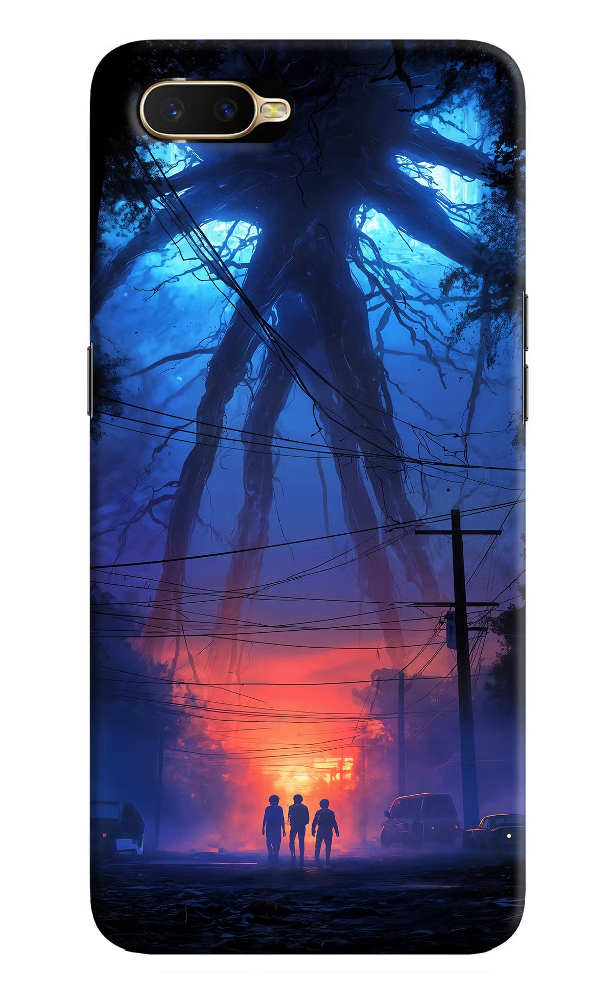 Ordinary Things Shadow Oppo K1 Hard Case Back Cover by Casekaro