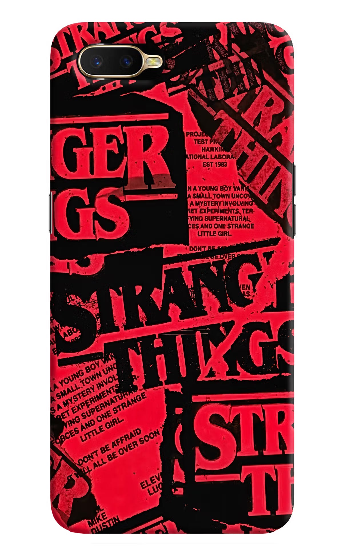 Ordinary Things Oppo K1 Hard Case Back Cover by Casekaro