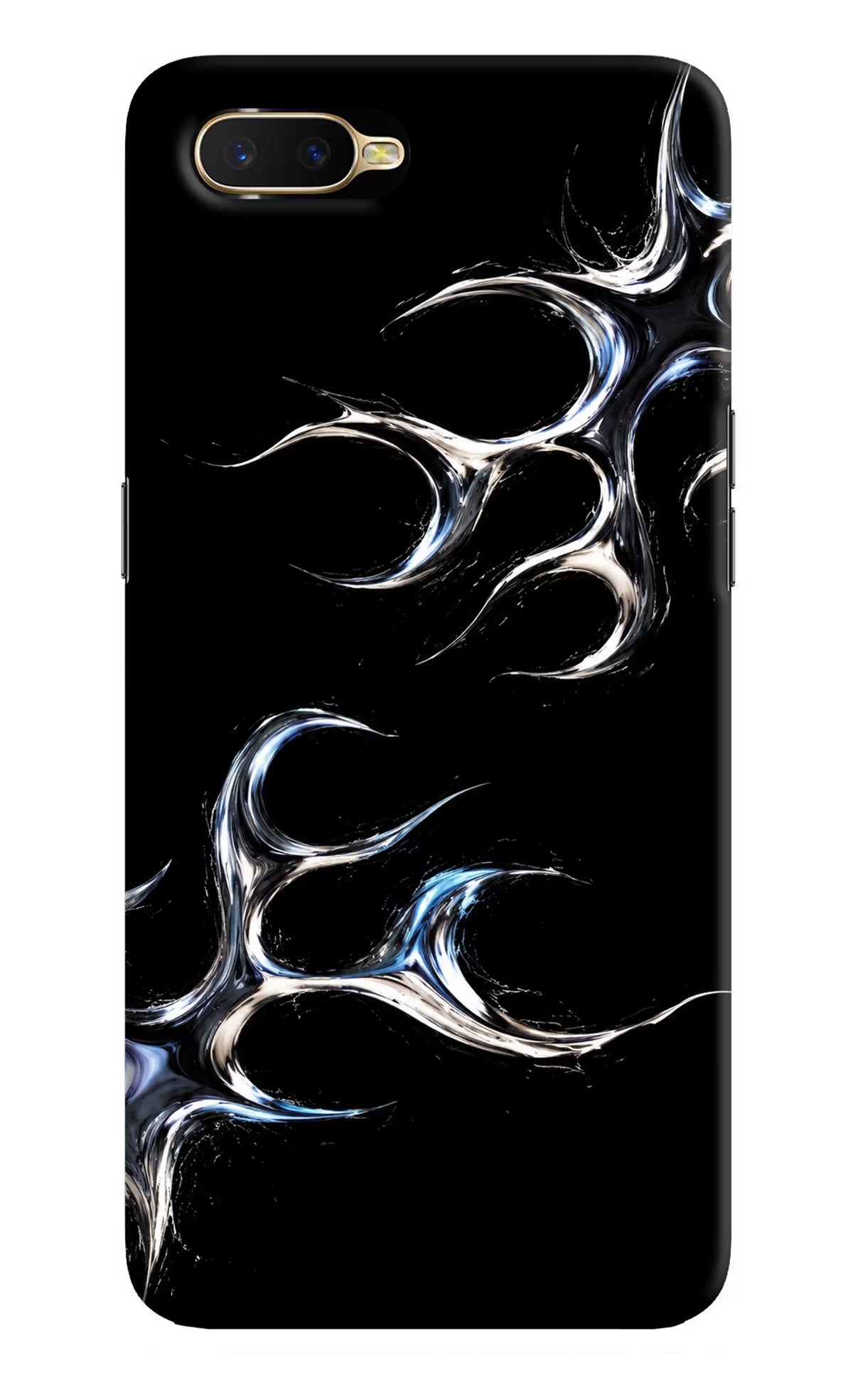 Chrome Tribal Oppo K1 Hard Case Back Cover by Casekaro