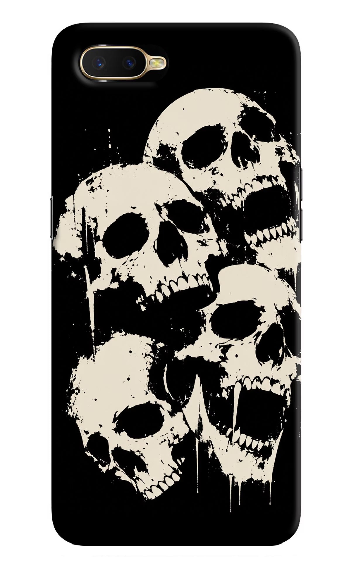 Dead Stack Oppo K1 Hard Case Back Cover by Casekaro