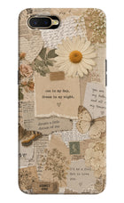 Vintage case Oppo K1 Hard Case Back Cover by Casekaro