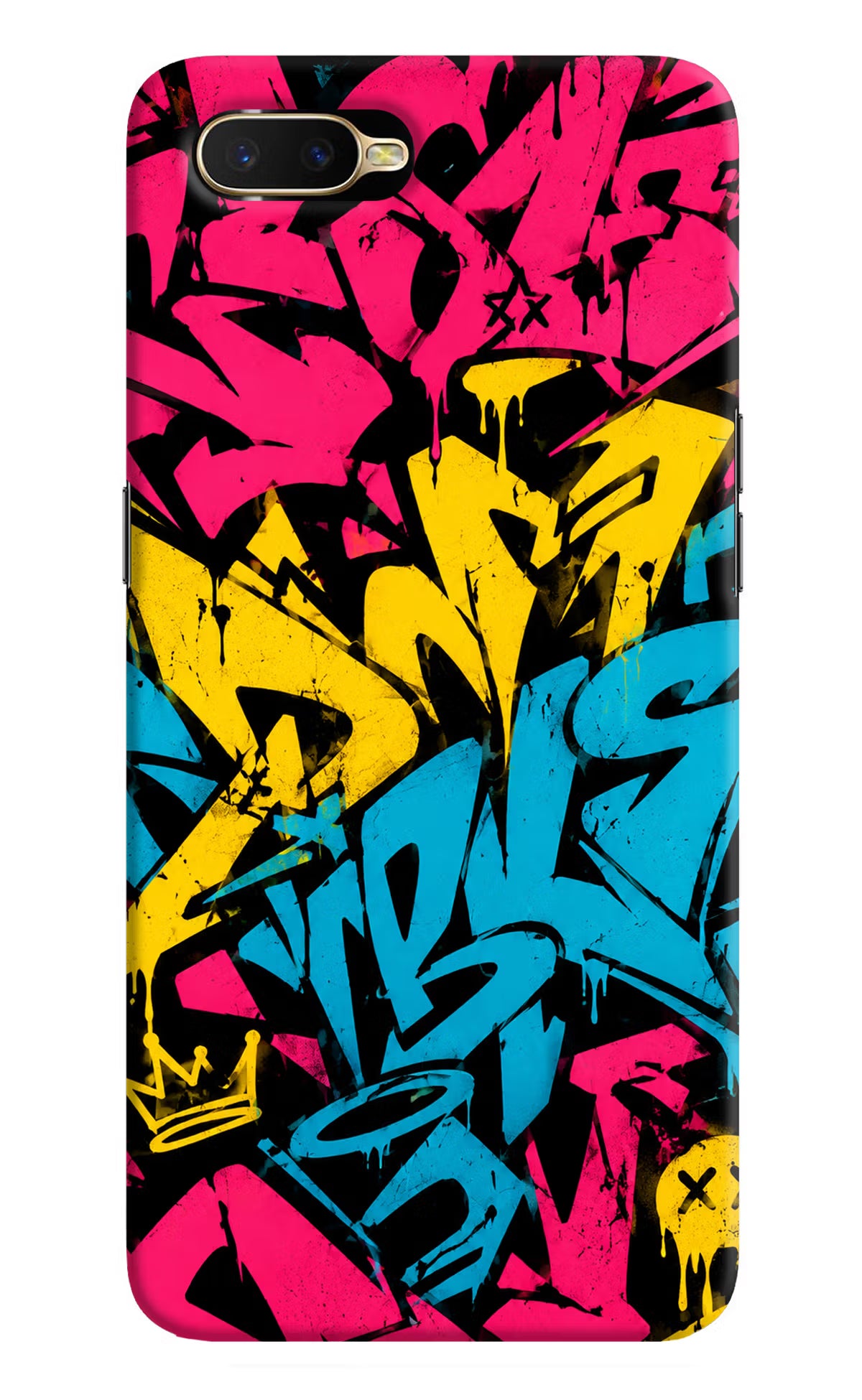 Graffiti Vibe Oppo K1 Back Cover
