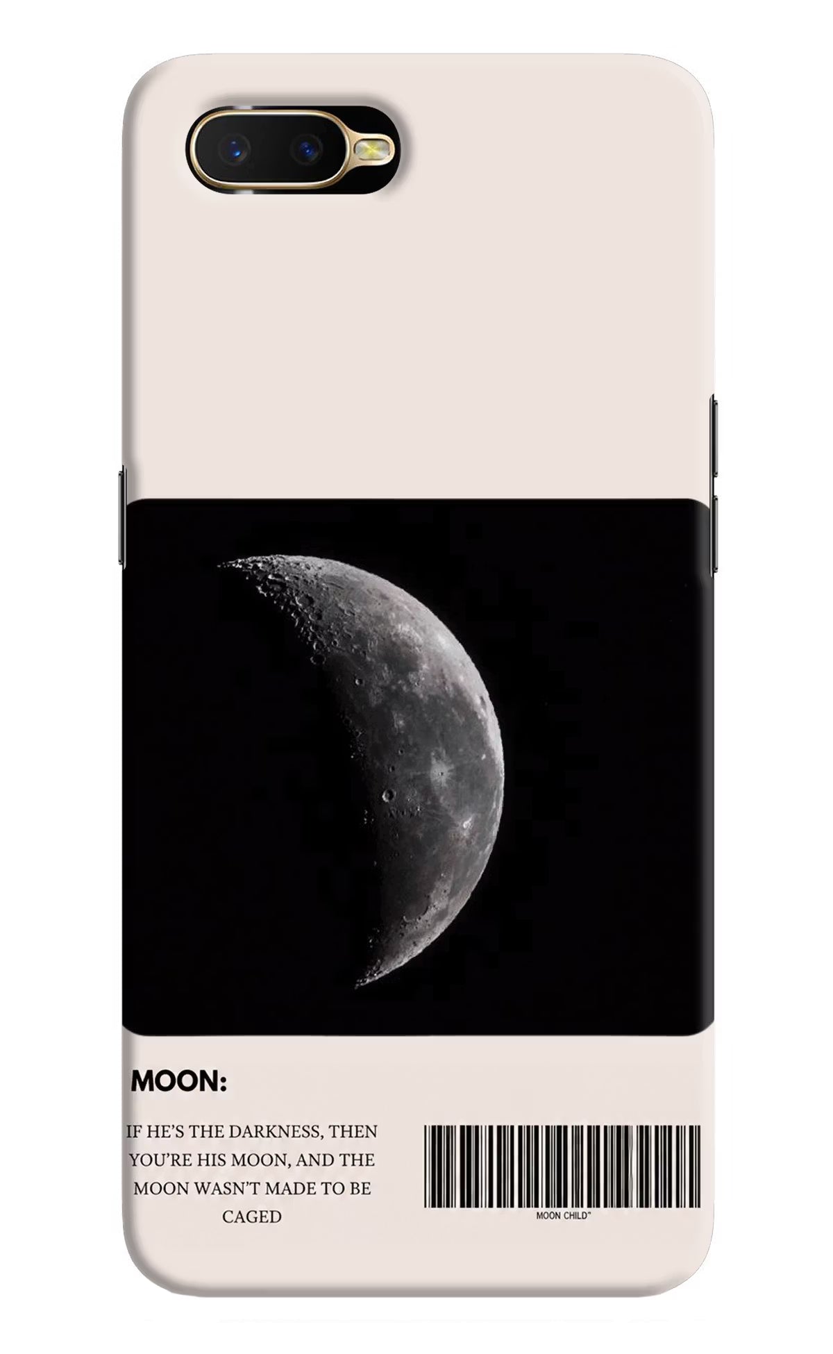 Moon Phase Oppo K1 Back Cover