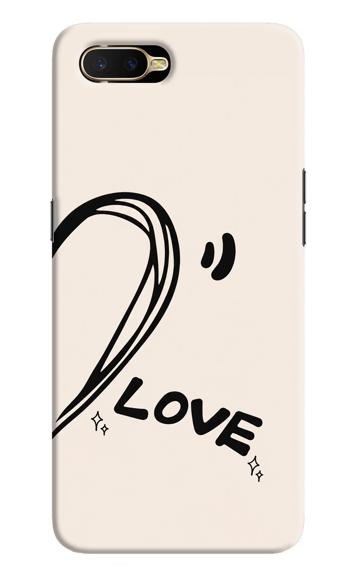 Soul Line Oppo K1 Back Cover