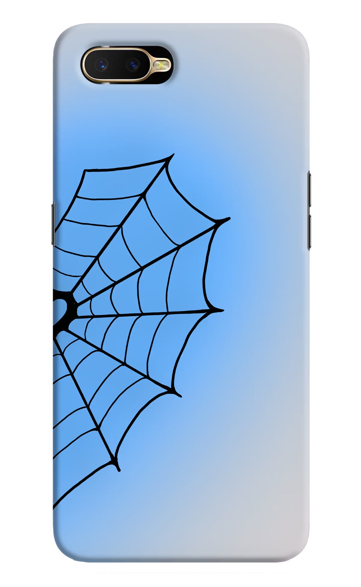 Blue Web Oppo K1 Back Cover