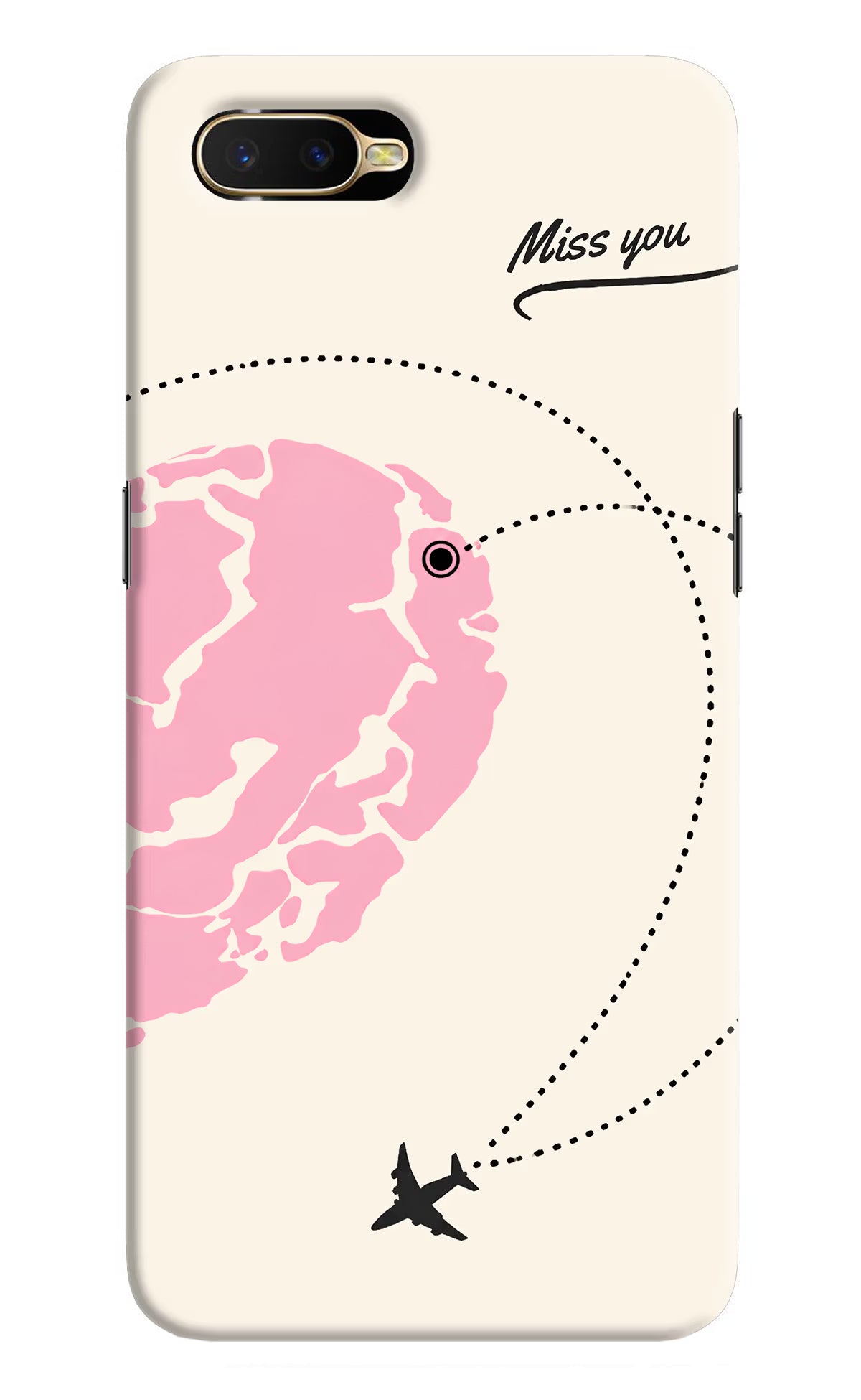 Miss Orbit Oppo K1 Back Cover
