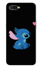 Stitch Crush Oppo K1 Hard Case Back Cover by Casekaro