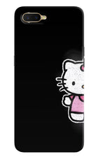 Kitty Charm Oppo K1 Hard Case Back Cover by Casekaro