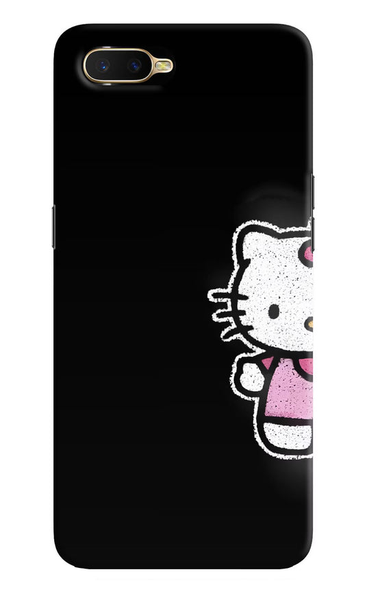 Kitty Charm Oppo K1 Hard Case Back Cover by Casekaro