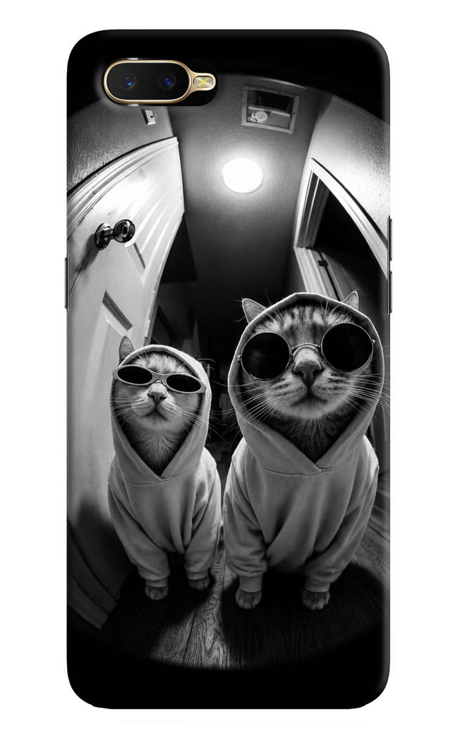 Hood Cats Oppo K1 Hard Case Back Cover by Casekaro